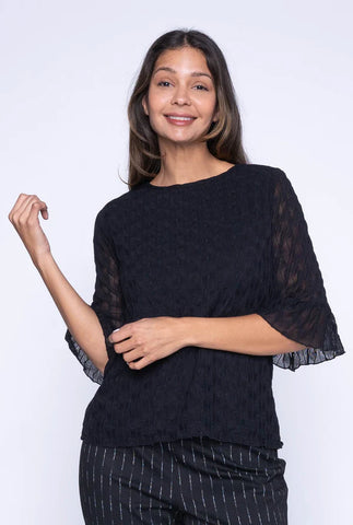 Hilda Lace Top (Black)