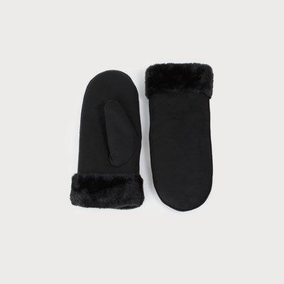 Alice Faux Suede Mittens - 2 Colour Optoins