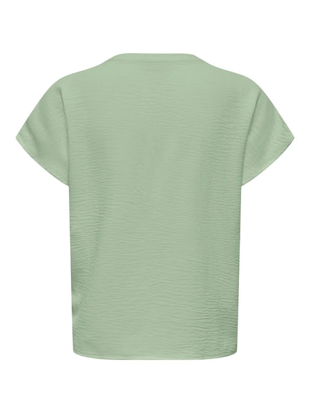 Liona Woven Blouse (Laurel Green)