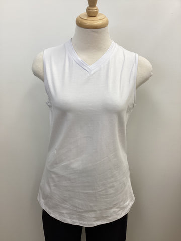 Compliments Sarah Tank (White)