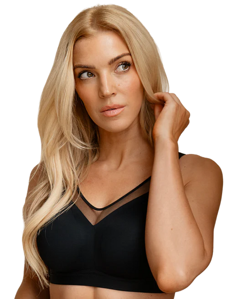 PRE-ORDER - Sonya Wireless Bra (Black)