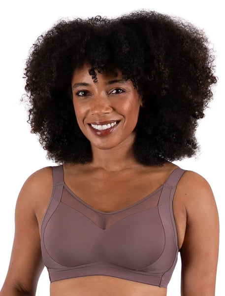Sonya Wireless Bra (Taupe)