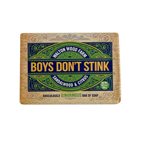 Boys Don't Stink Large Bar of Soap