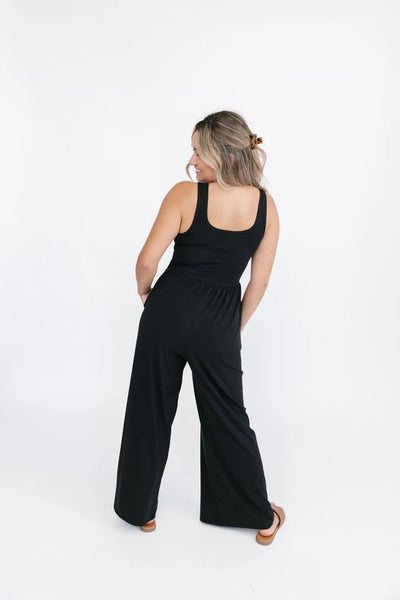 Smash + Tess Camille Romper (Black)