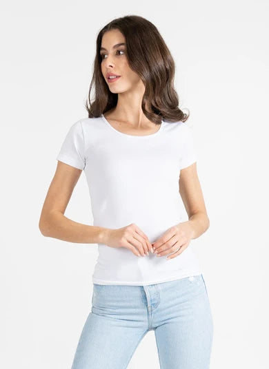 C'est Moi Bamboo Scoop Top - Multiple Colours
