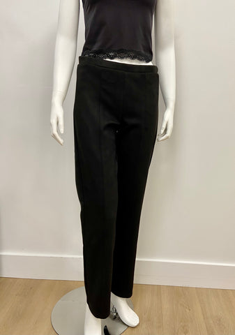 Sally Faux Suede Pant (Black)