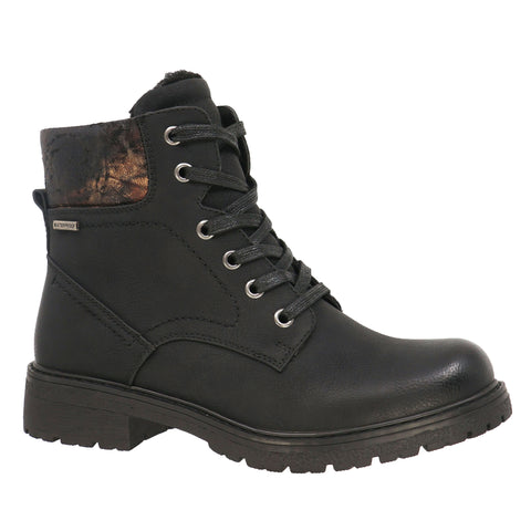 Dakota-01 Print Waterproof Boot (Black)