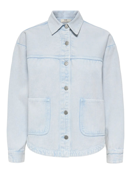 Noma Cotton Shacket (Cashmere Blue)