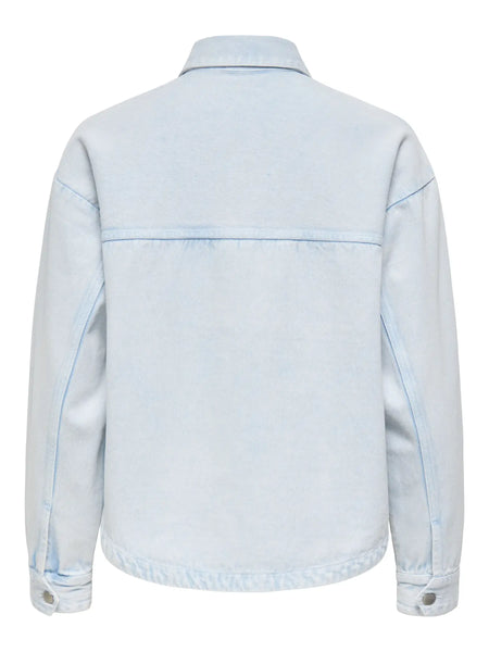 Noma Cotton Shacket (Cashmere Blue)