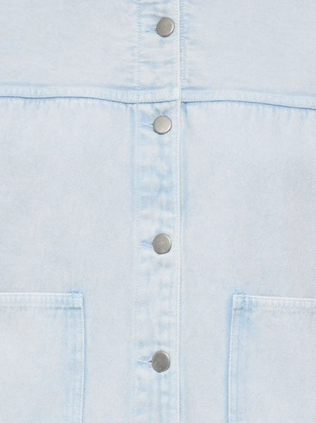 Noma Cotton Shacket (Cashmere Blue)