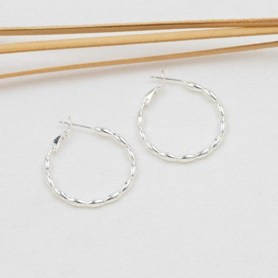 Effortless Hoop Earrings - 2 Colour Options