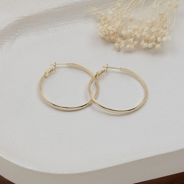 Estella Hoop Earrings - 2 Colour Options