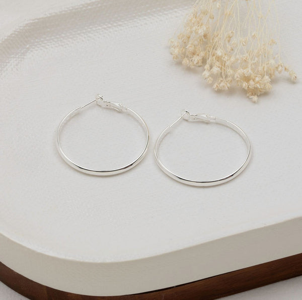 Estella Hoop Earrings - 2 Colour Options