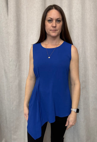 Rema  Crepe Tank (Royal Blue)