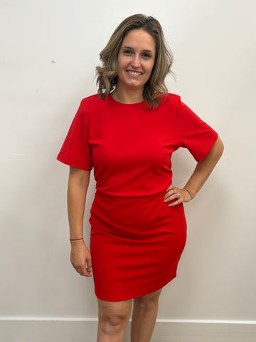 Matine Dress (Red)