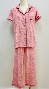 Emma Capri Sleep Set (Pink Polka Dot)