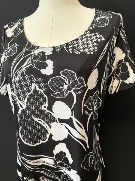 Lucy Straight Patterned Dress