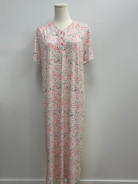 Emma Soft Sleepshirt (Pink Floral)