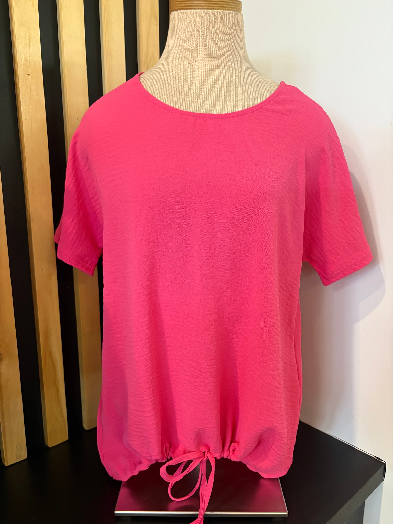 Candace Tie Top (Fushia) - 25% OFF AT CHECKOUT - FINAL SALE