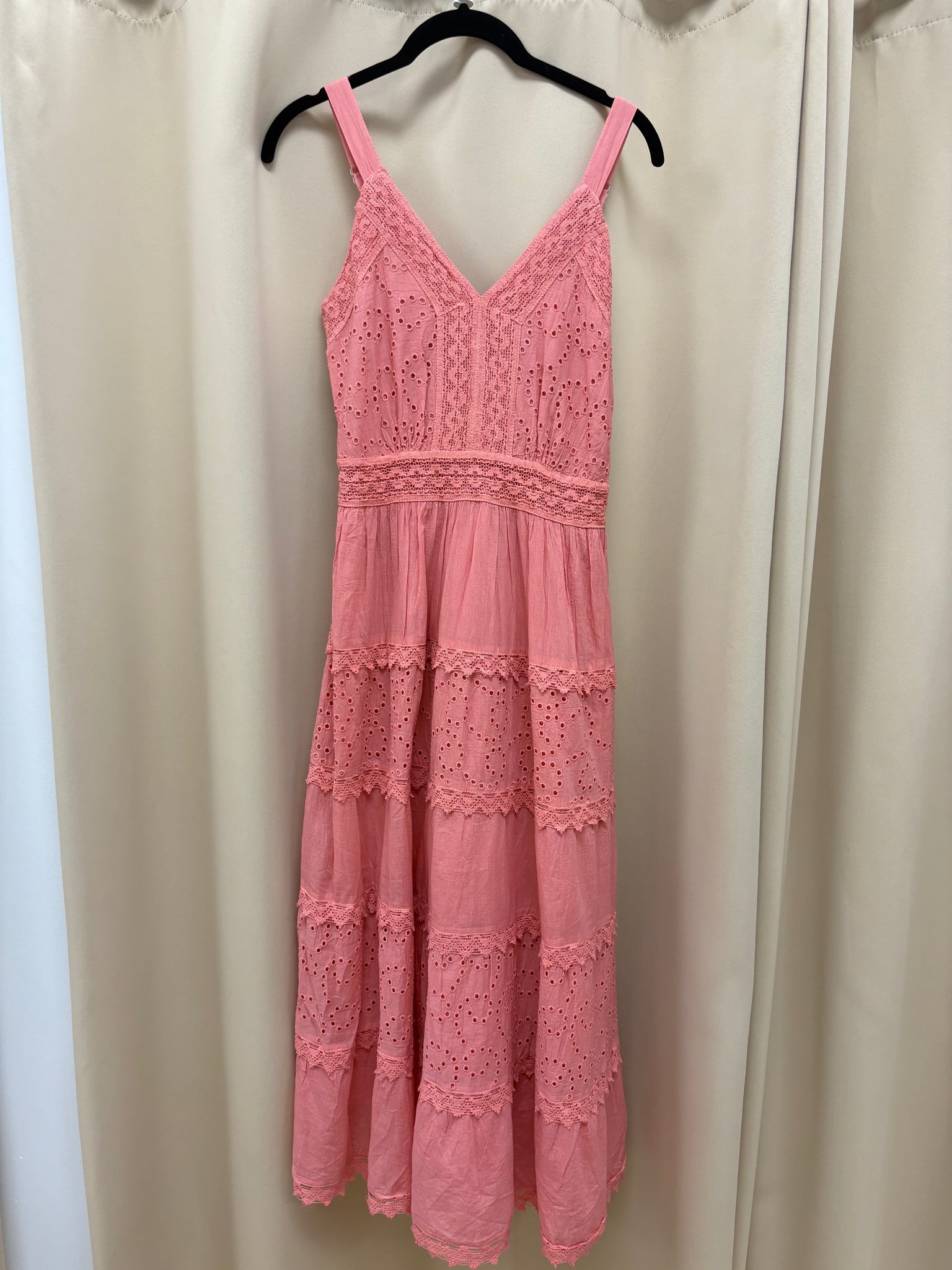 Mallory Cotton Boho Dress (Dusty Pink) - 25% OF AT CHECKOUT - FINAL SALE