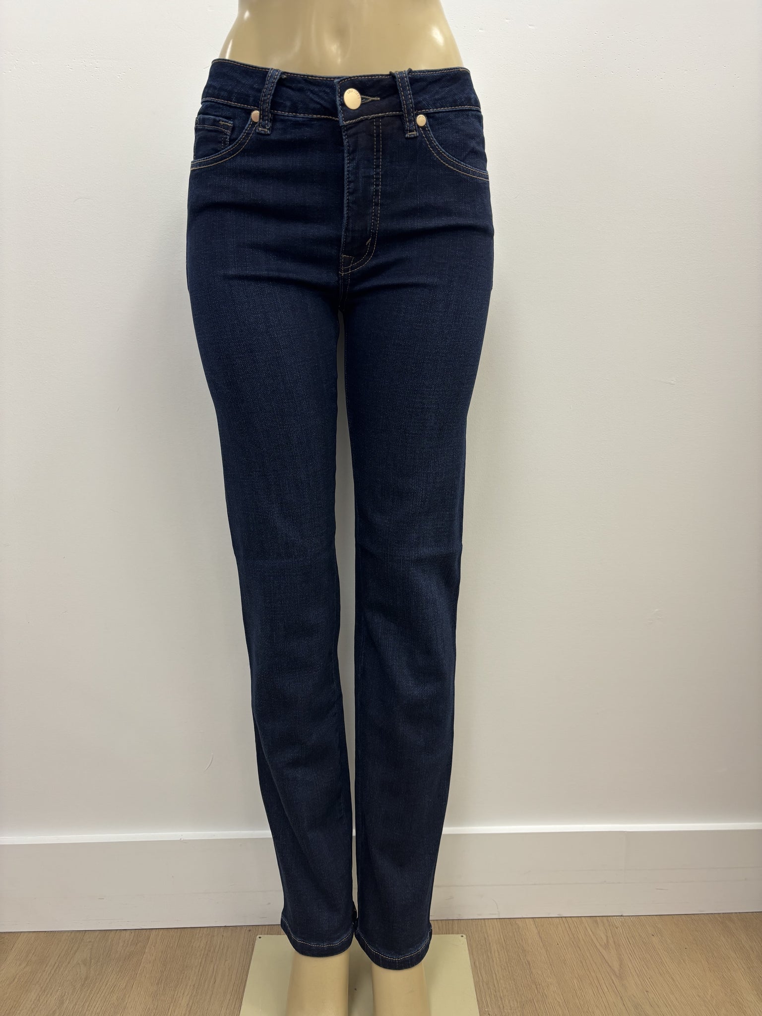 Georgia Seamless Jeans (Dark Wash)