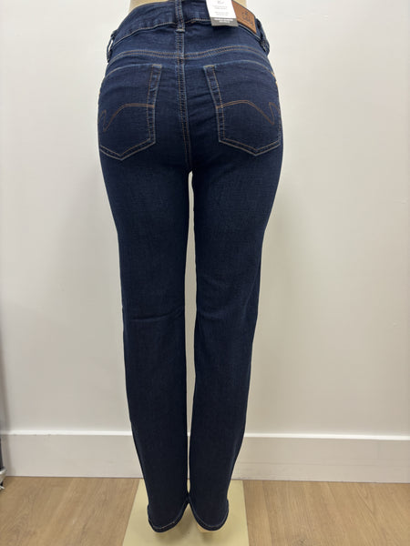 Georgia Seamless Jeans (Dark Wash)