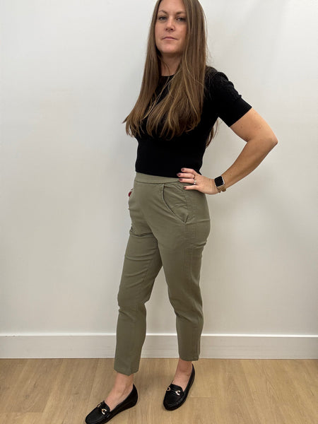 Mildi Pull On Pants (Green)