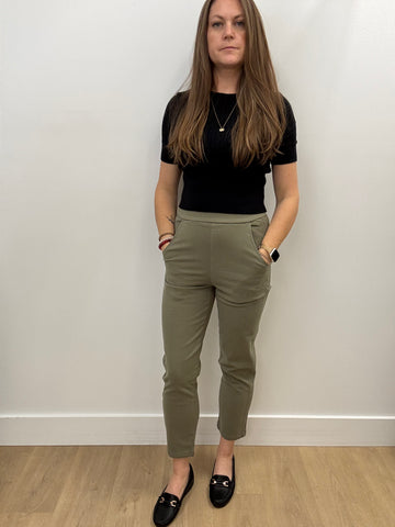 Mildi Pull On Pants (Green)