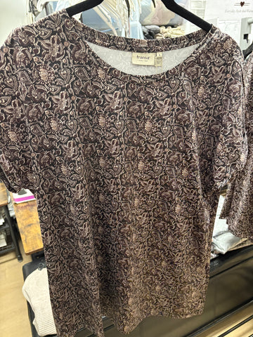 Frankie Tee (Black Non Paisley)
