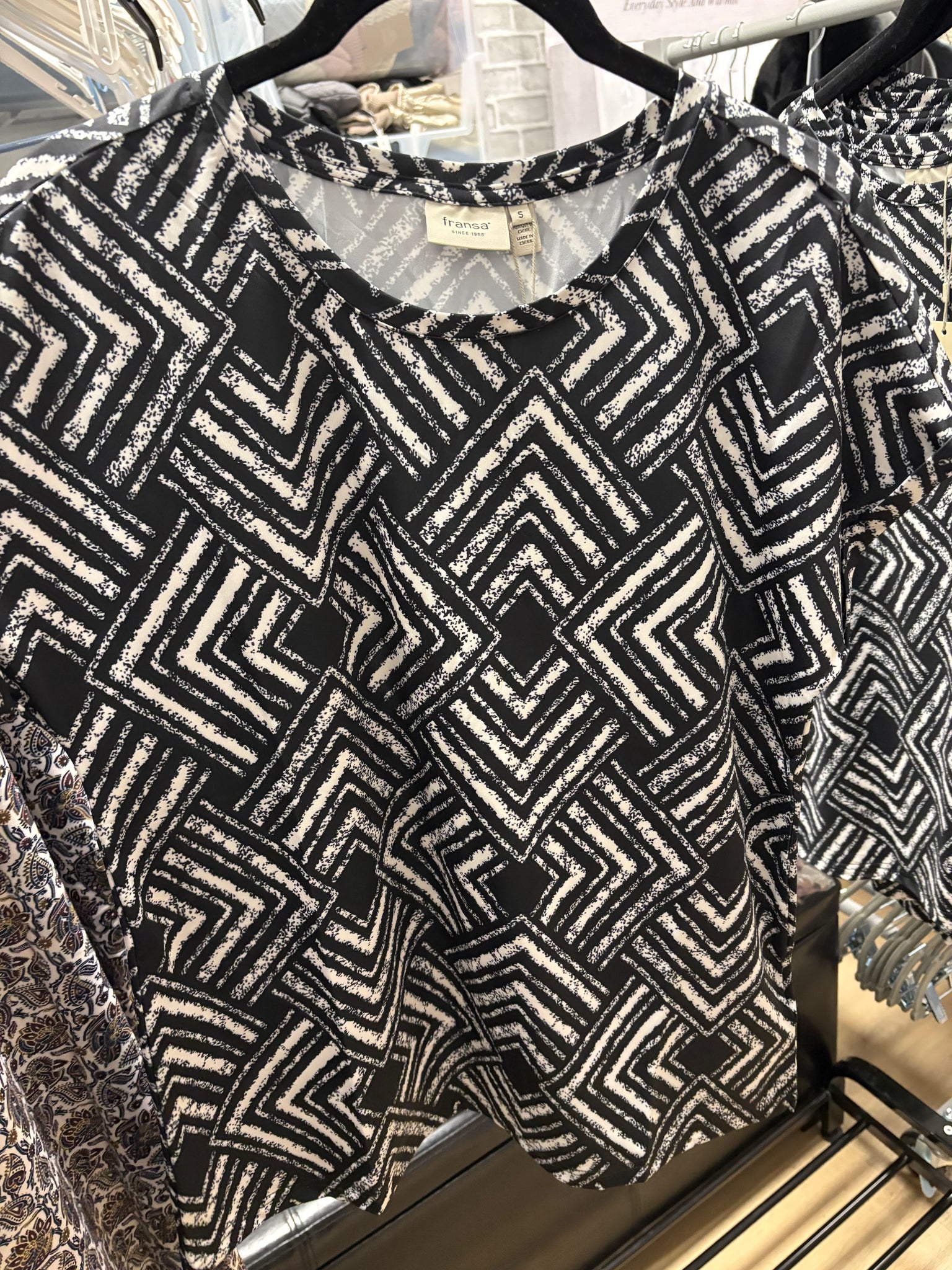 Frankie Tee (Black Check)