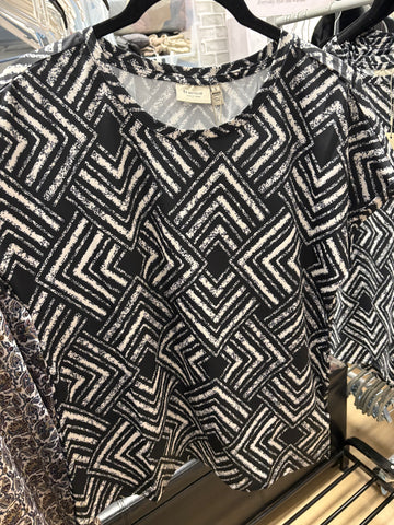Frankie Tee (Black Check)