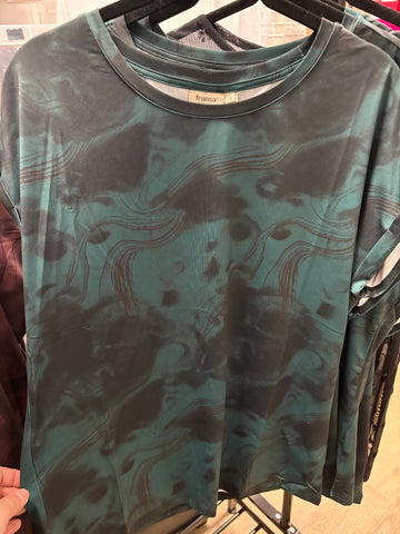 Frankie Tee ( Green Print)