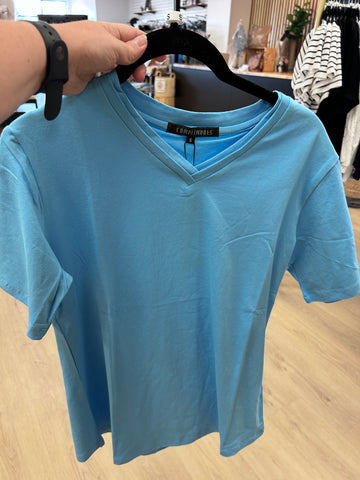 PLUS Compliments Sarah T-Shirt (Blue)