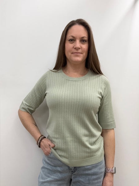 Lora Knit Sweater (Desert Sage)
