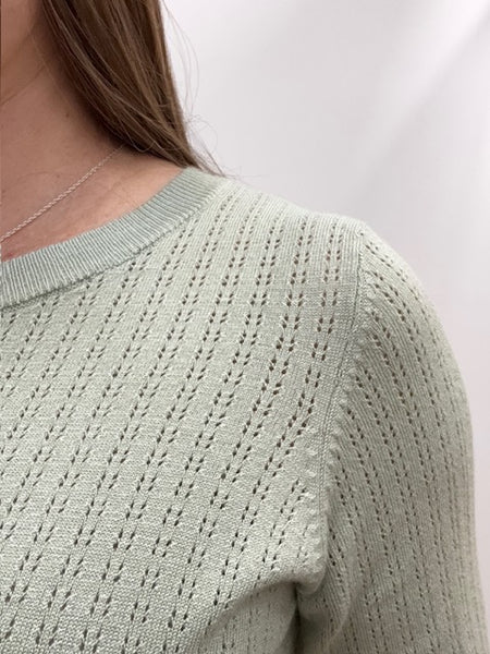 Lora Knit Sweater (Desert Sage)