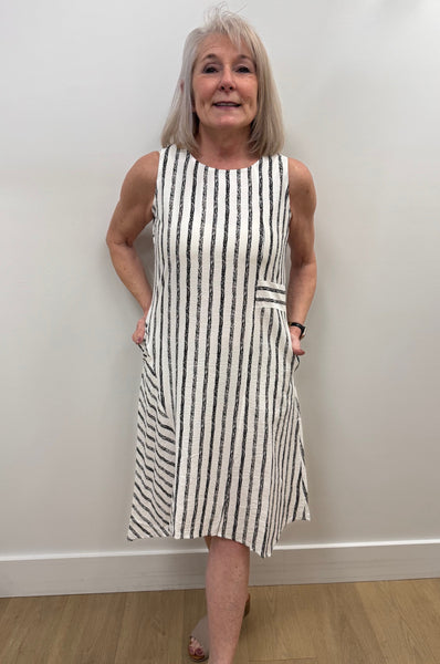 Claudette Linear Tank Dress