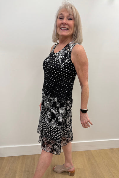 Nadine Lace Dress (Black)