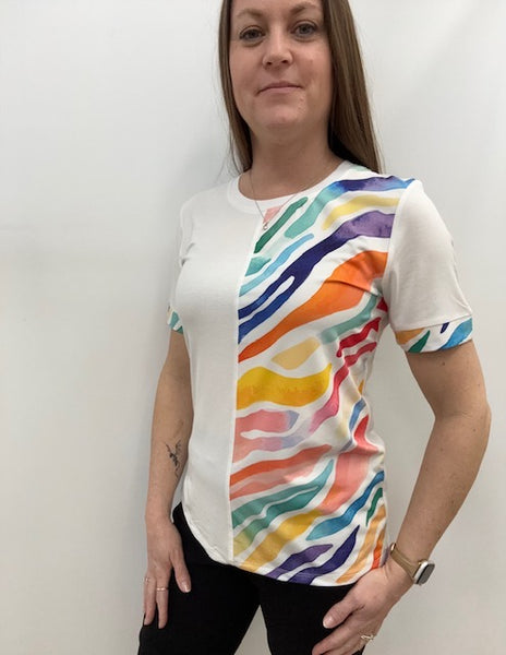 Rita Colour Block Top