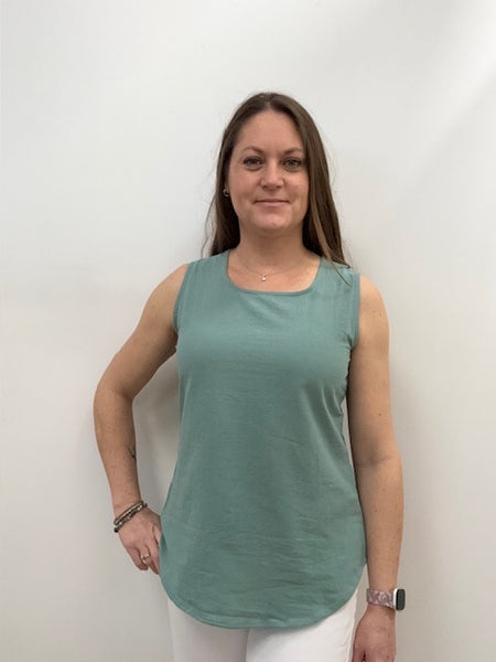Kelsie Tank (Sage Green)