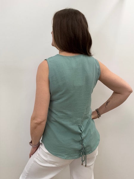 Kelsie Tank (Sage Green)