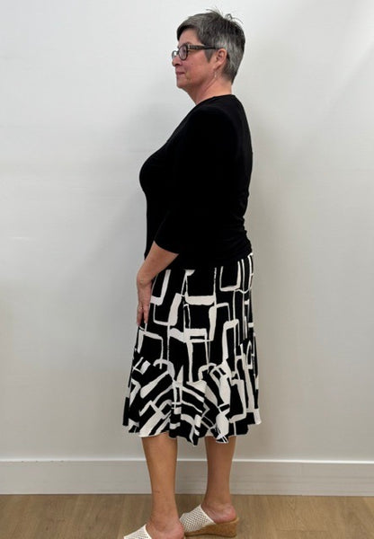 Nira Patterned Skirt