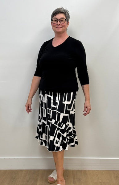 Nira Patterned Skirt