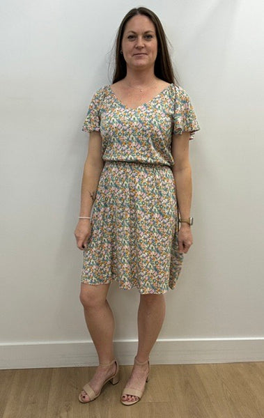 Haya Printed Dress (Floral)