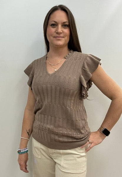 Lora Knit Top (Mountain Trail)