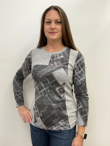 Maureen Patchwork Top