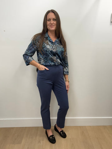 PLUS Lindy Button Down Top (Dots)