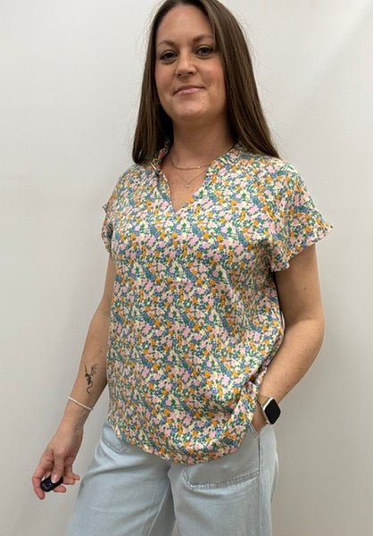Haya Patterned Top