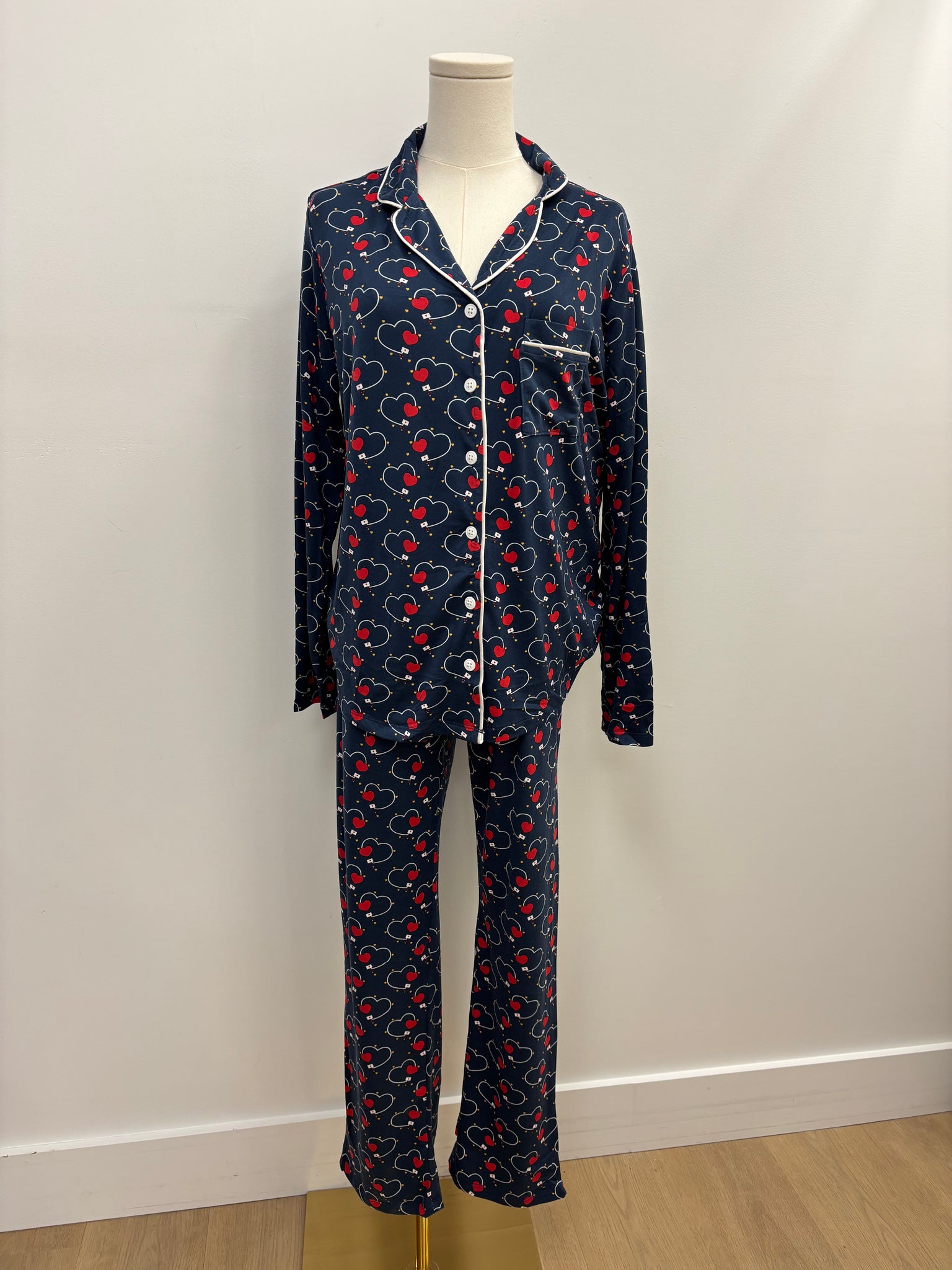 Marlie Sleep Set (Blue Hearts)