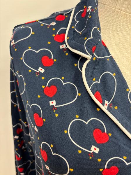 Marlie Sleep Set (Blue Hearts)