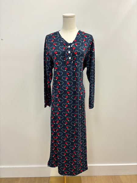 Marlie Soft Sleepshirt (Blue Hearts)